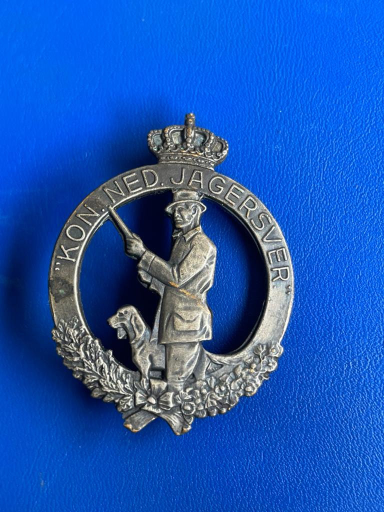 Zeldzame speld Kon. Ned.  Jagersvereniging, Verzamelen, Ophalen of Verzenden, Zo goed als nieuw, Overige onderwerpen