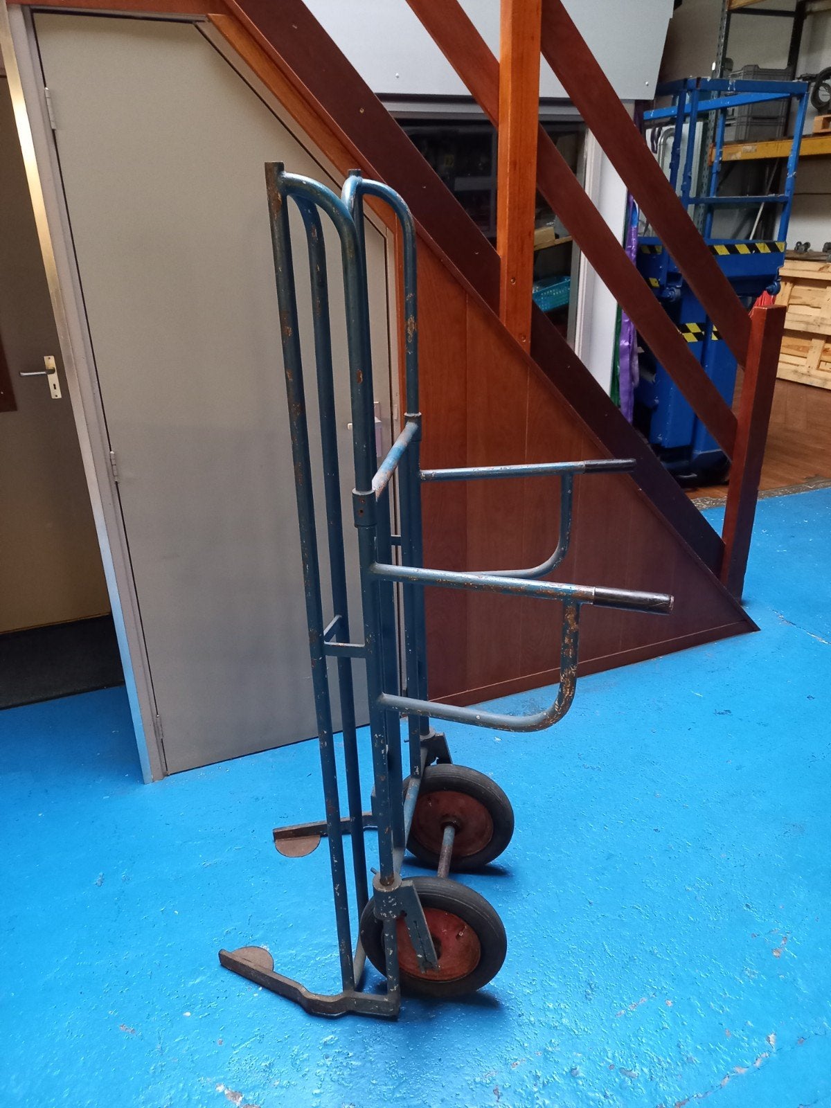 grote steekwagen / vatenkar, Ophalen, Gebruikt