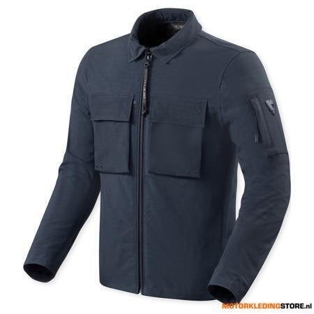 REVIT! Yaletown Motorshirt, Donkerblauw, Motoren, Ophalen of Verzenden, Nieuw met kaartje