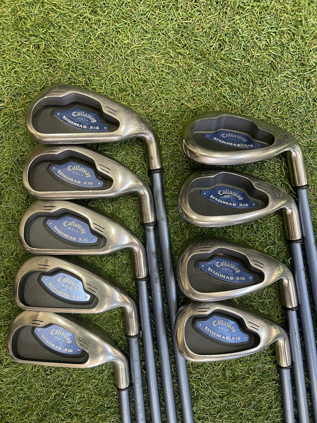 Callaway X-16 Steelhead ijzerset 3-9,pw,sw (dames), Set, Gebruikt, -, Ophalen of Verzenden