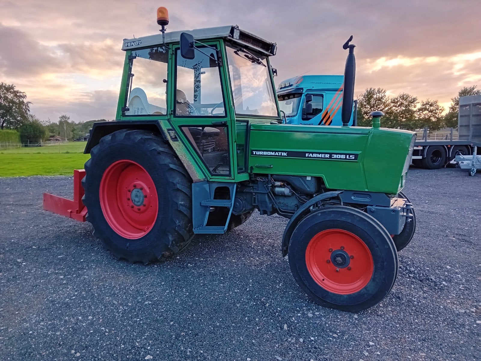Fend 306 LS 40 km uitvoering trekker tractor, Ophalen, Gebruikt, Meer dan 10000, Tot 80 Pk