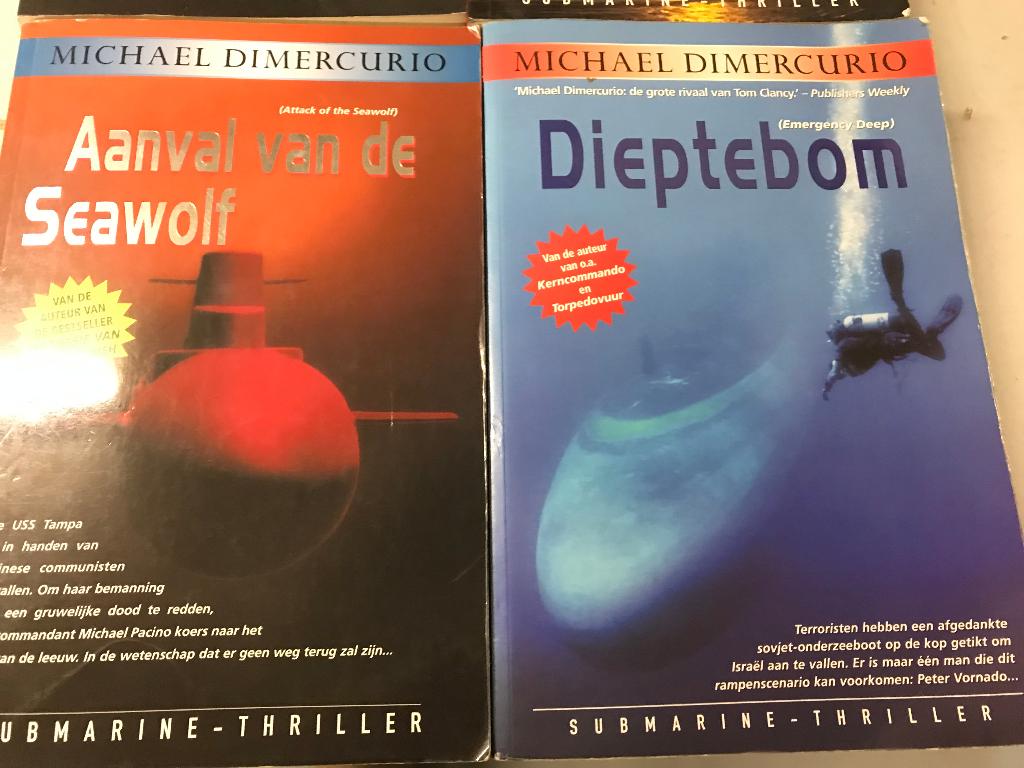 T.K. Michael Dimercurio Devilfisch & Barracuda Strategie, Ophalen of Verzenden, Gelezen, Michael Dimercurio