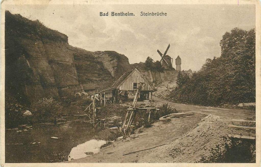 381-175-025 Steinbrüche Bad Bentheim, Verzenden, Voor 1920, Duitsland
