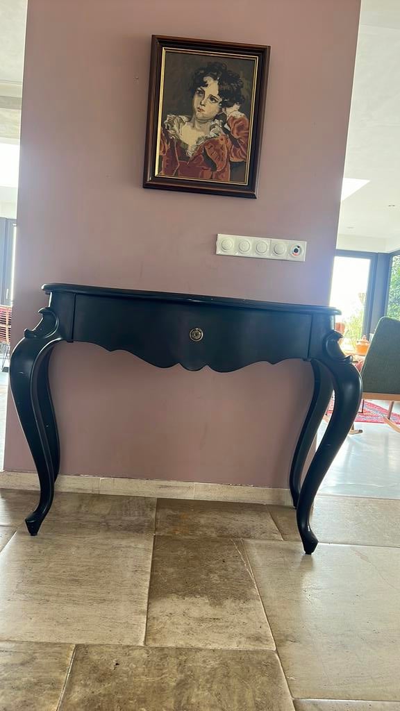 Barok bijzettafel/bureau, Ophalen, Gebruikt, Barok, 100 tot 150 cm