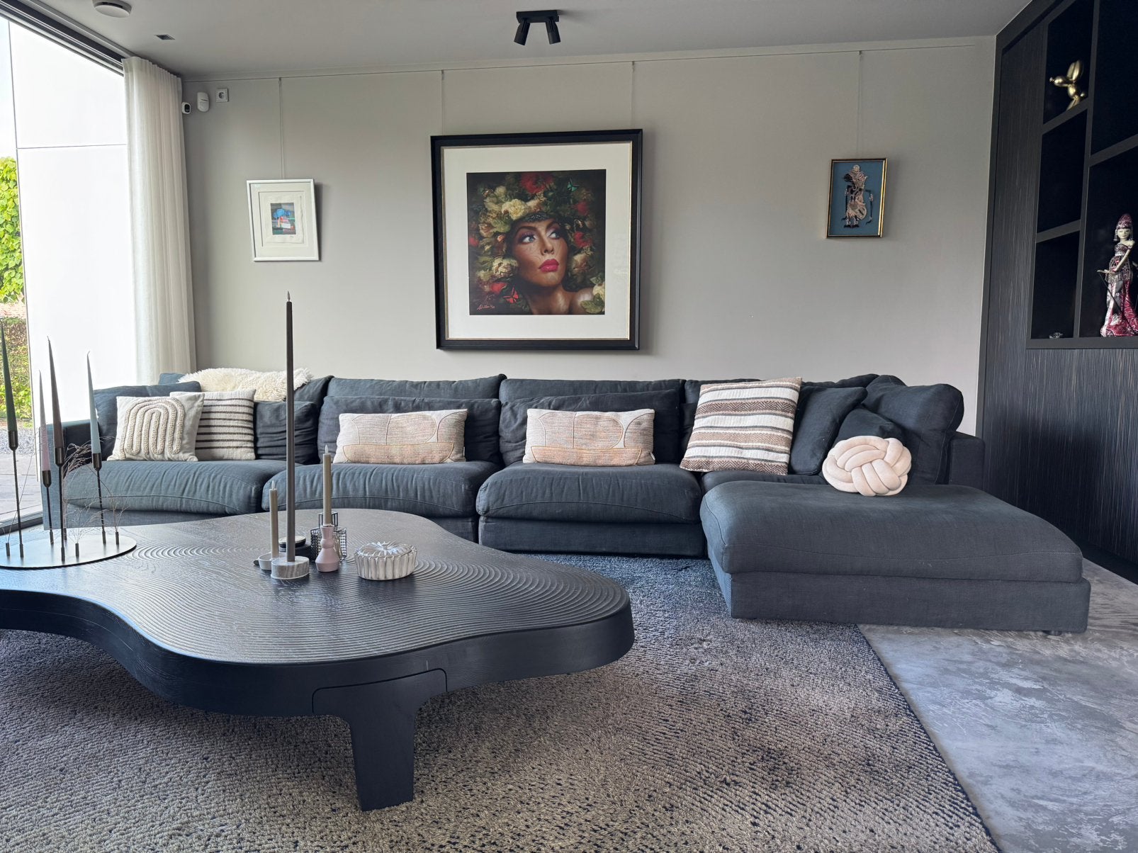 Loungebank van Linteloo, Ophalen, Gebruikt, Stof, Modern