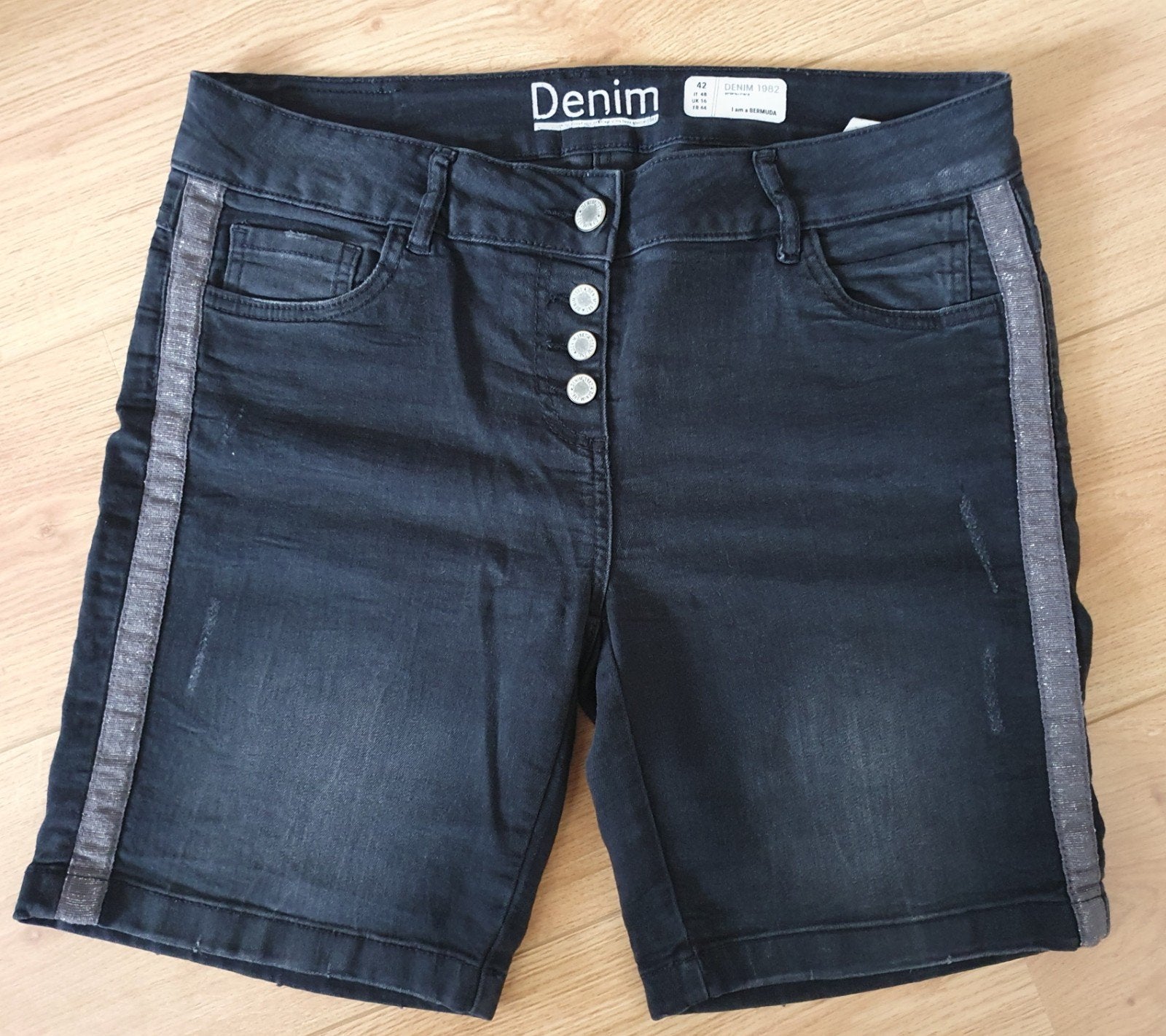Grijze Denim 1982  jogjeans maat 42, Kleding | Dames, Ophalen of Verzenden, W33 - W36 (confectie 42/44), Grijs, Denim 1982