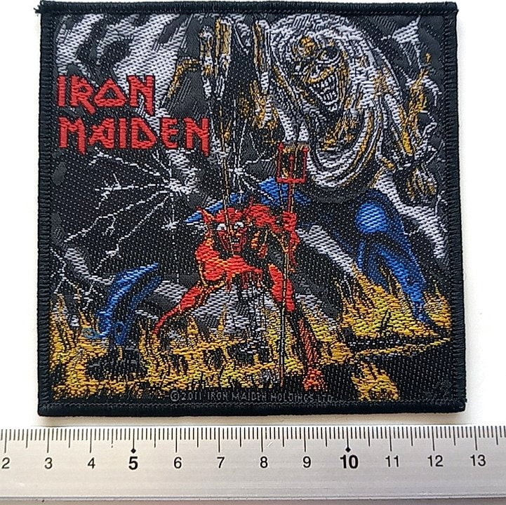 Iron Maiden  mooie  nr of the beast patch 118, Verzenden, Nieuw, Kleding