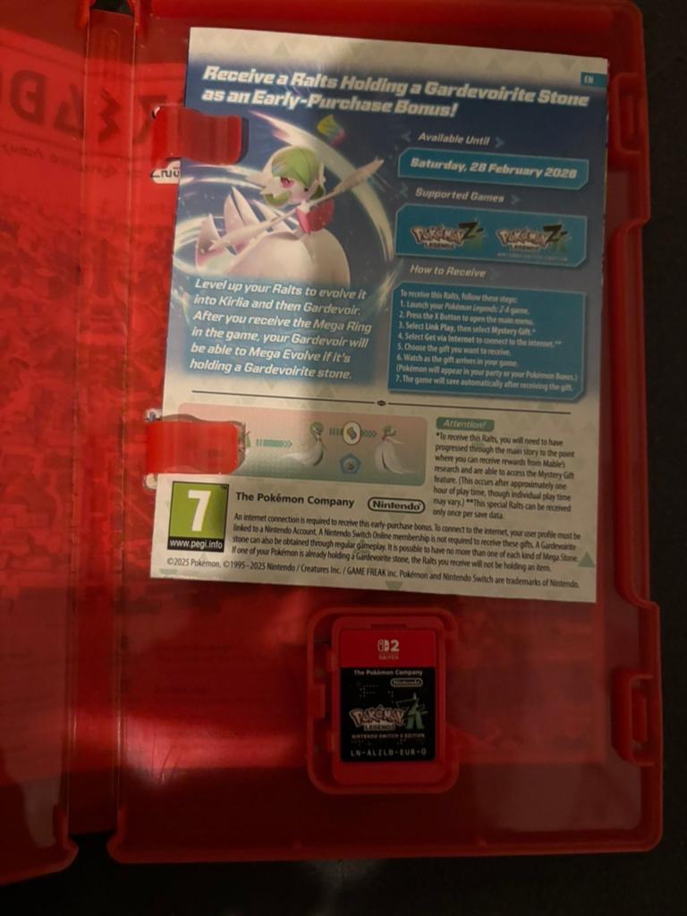 Pokémon Legends Z-A Nintendo Switch 2 Edition, Ophalen, Zo goed als nieuw