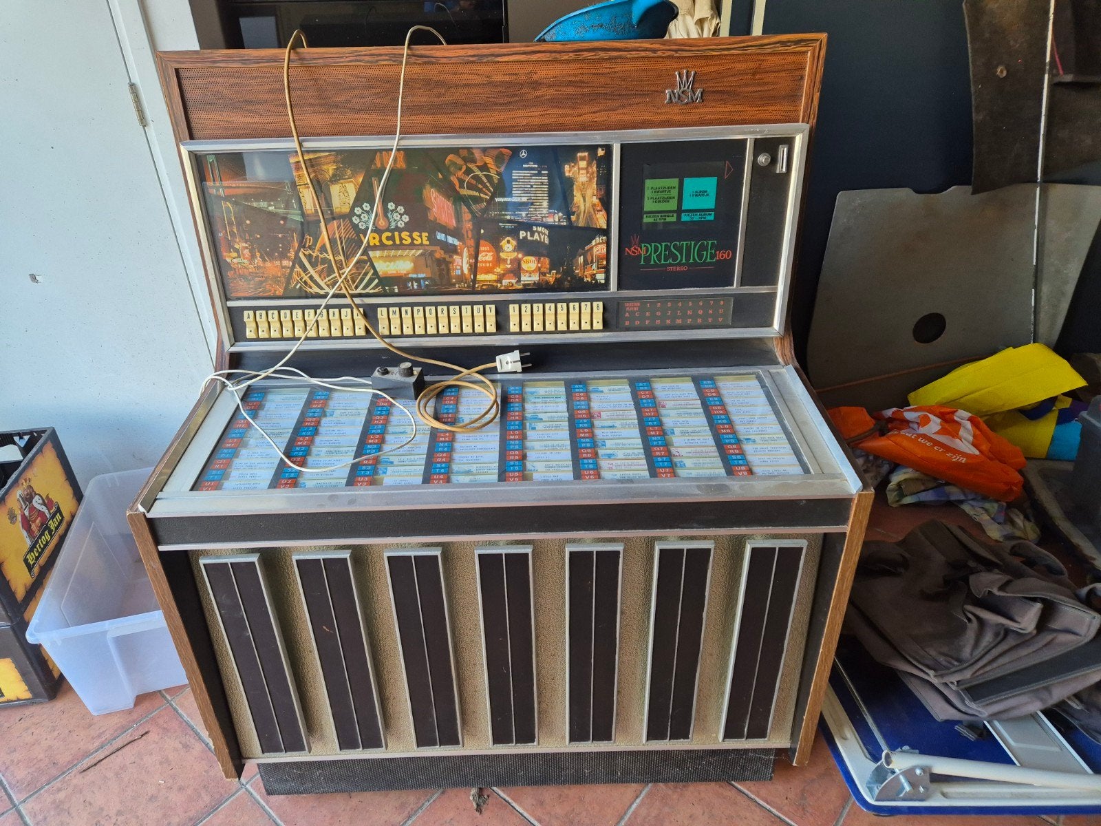 2x Jukebox Prestige 160b - Vintage Muziekautomaat, Ophalen, Gebruikt, 1970 tot heden, Overige merken