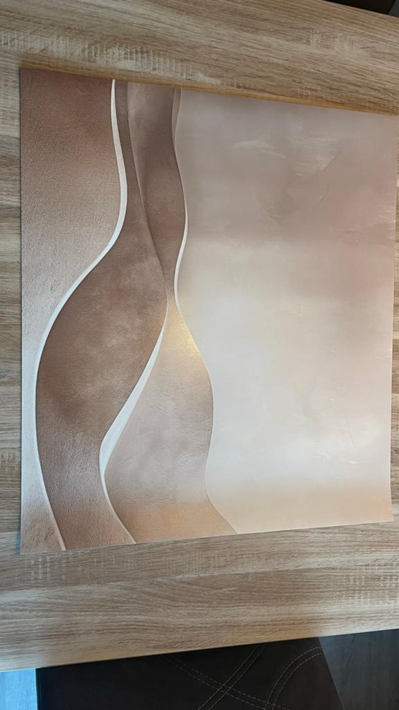 Inductieplaat beschermer 57x52 cm, Overige typen, Ophalen of Verzenden, Nieuw, Beige