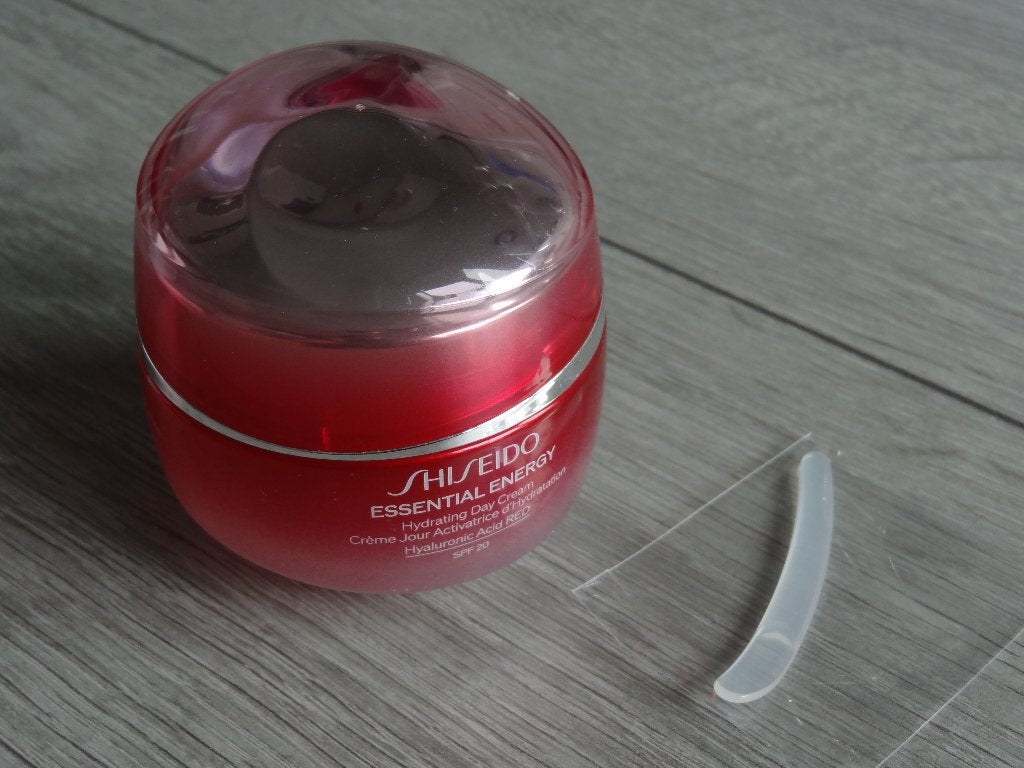 Shisheido essential Energy SPF20 50ML Verpakking LEEG >Snell, Ophalen of Verzenden, Gebruikt, Verpakking