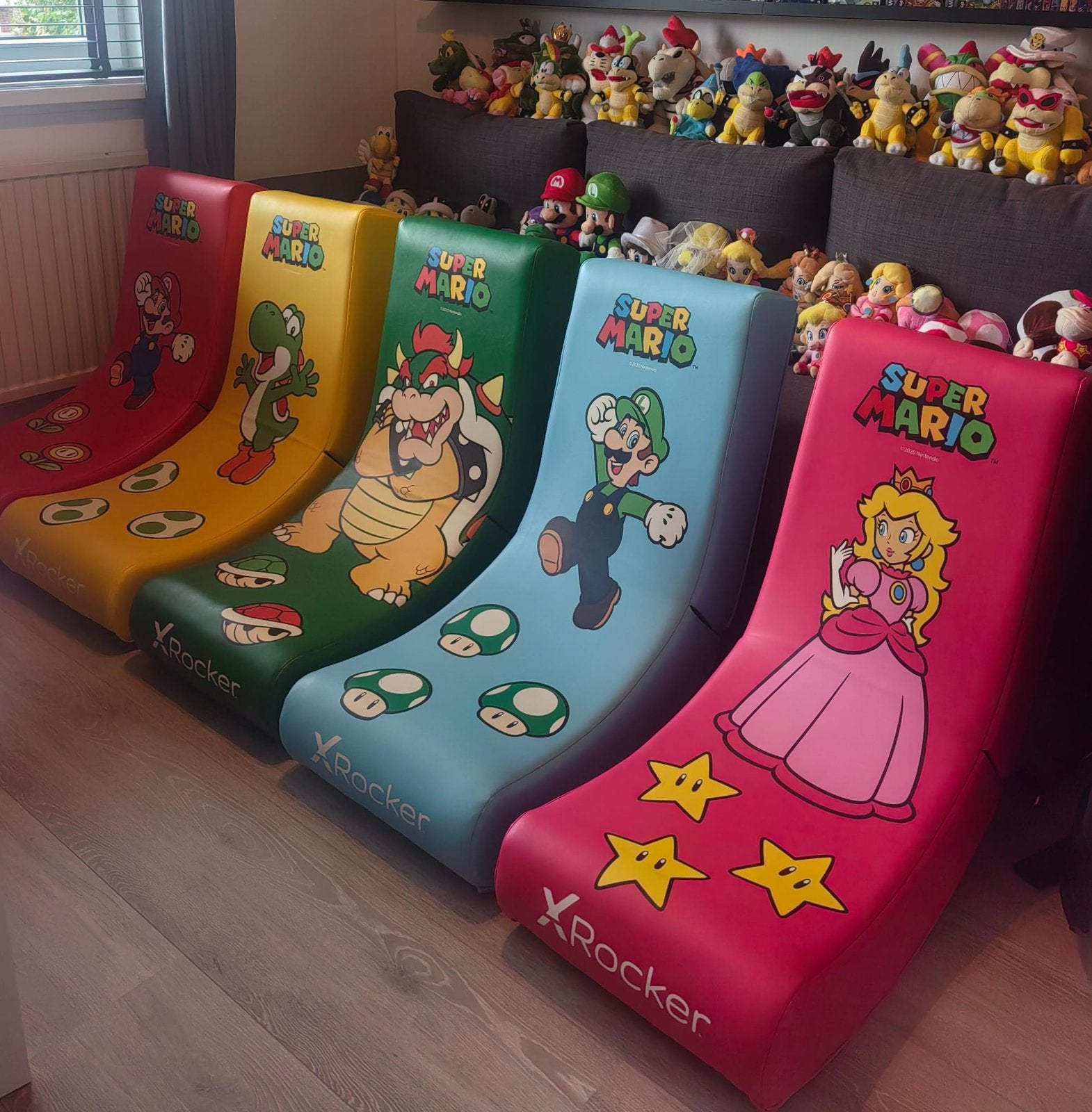 XRocker Super Mario Seats Luigi Bowser Yoshi Peache Nintendo, Ophalen, Nieuw, Switch, Overige controllers
