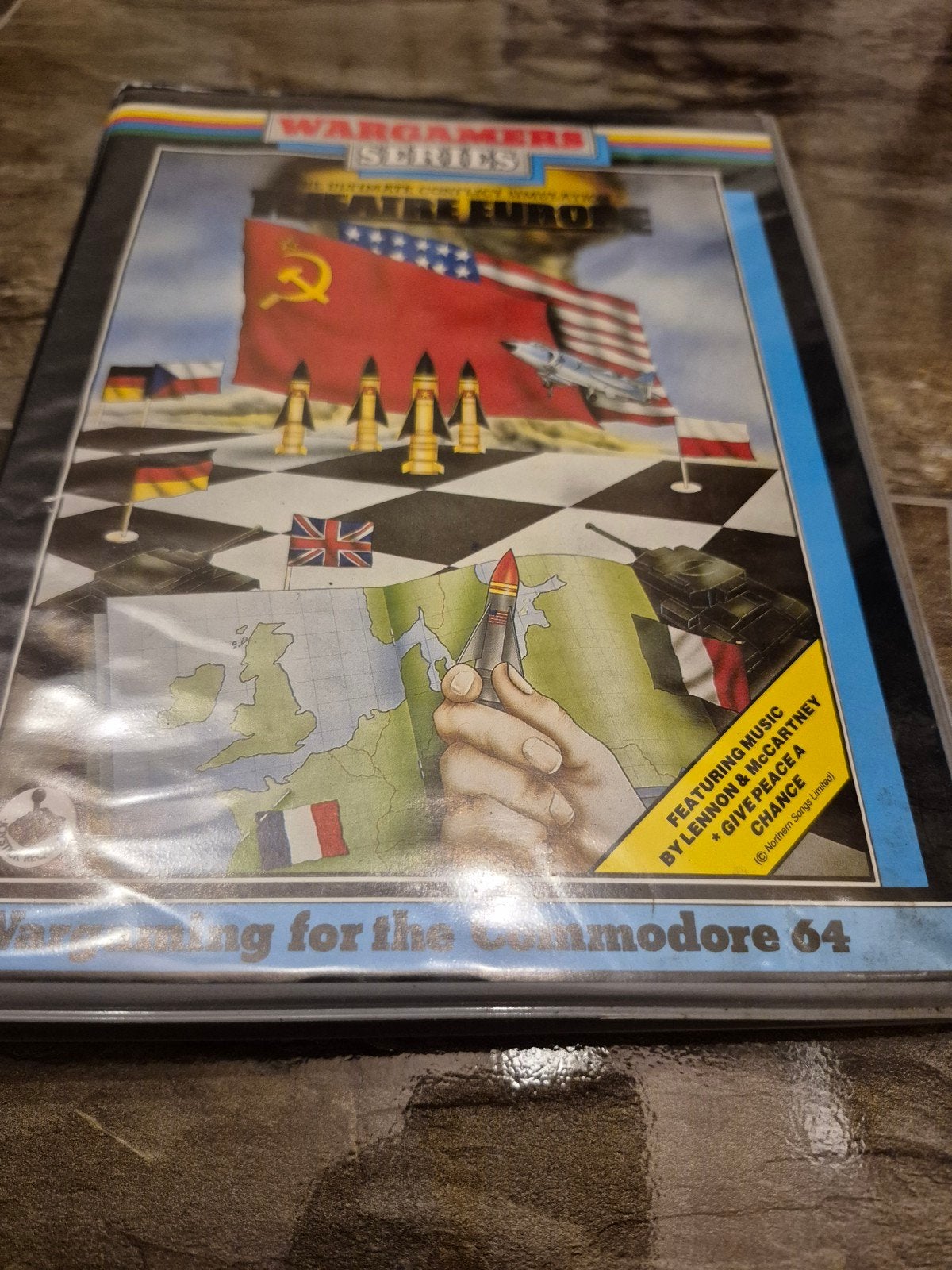 Theatre Europe Commodore 64 - Wargamers Series, Gebruikt, 1 speler, Ophalen of Verzenden, Strategie en Constructie