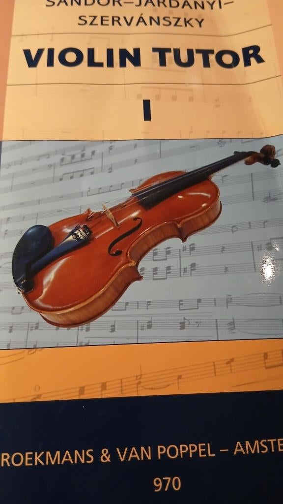 viool studieboek voor beginners, Muziek en Instrumenten, Strijkinstrumenten | Violen en Altviolen, Ophalen of Verzenden, Gebruikt