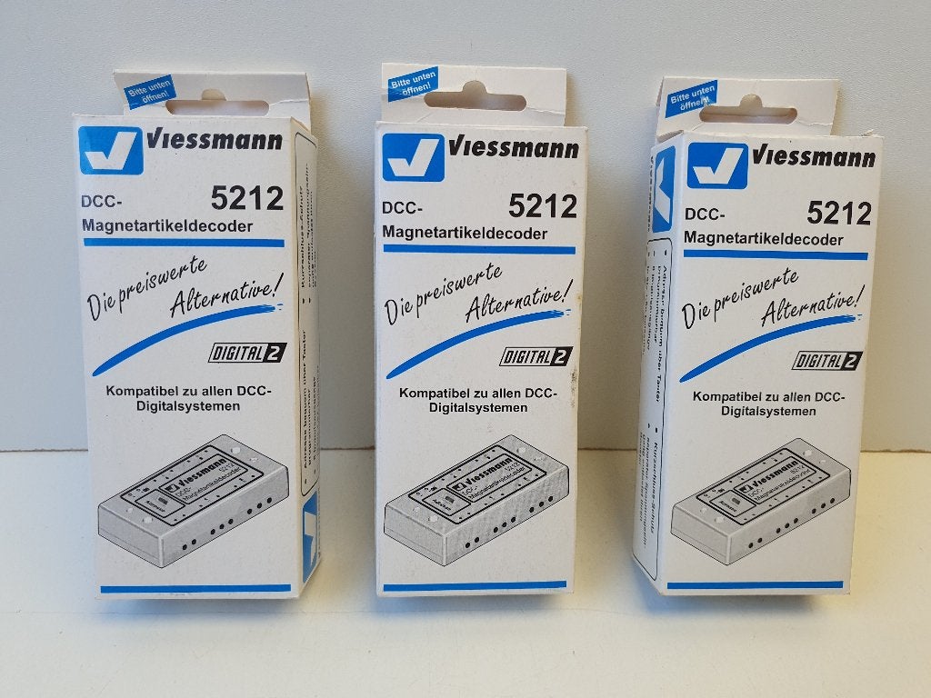 VIESSMANN 5212 NMRA (DCC)-Digital-Decoder NIEUW in OVP, Overige merken, Gelijkstroom of Wisselstroom, Overige typen, Nieuw