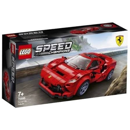 LEGO Speed Champions 76895 Ferrari F8 Tributo CIB, Kinderen en Baby's, Lego, Zo goed als nieuw, Inclusief accessoires, Complete set