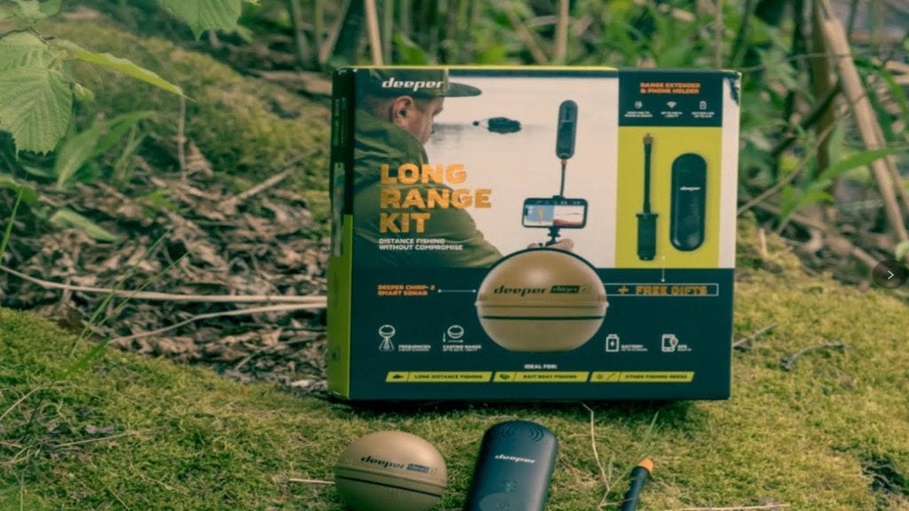 deeper chirp plus 2 long range kit + boothouder, Ophalen of Verzenden, Nieuw, Overige typen