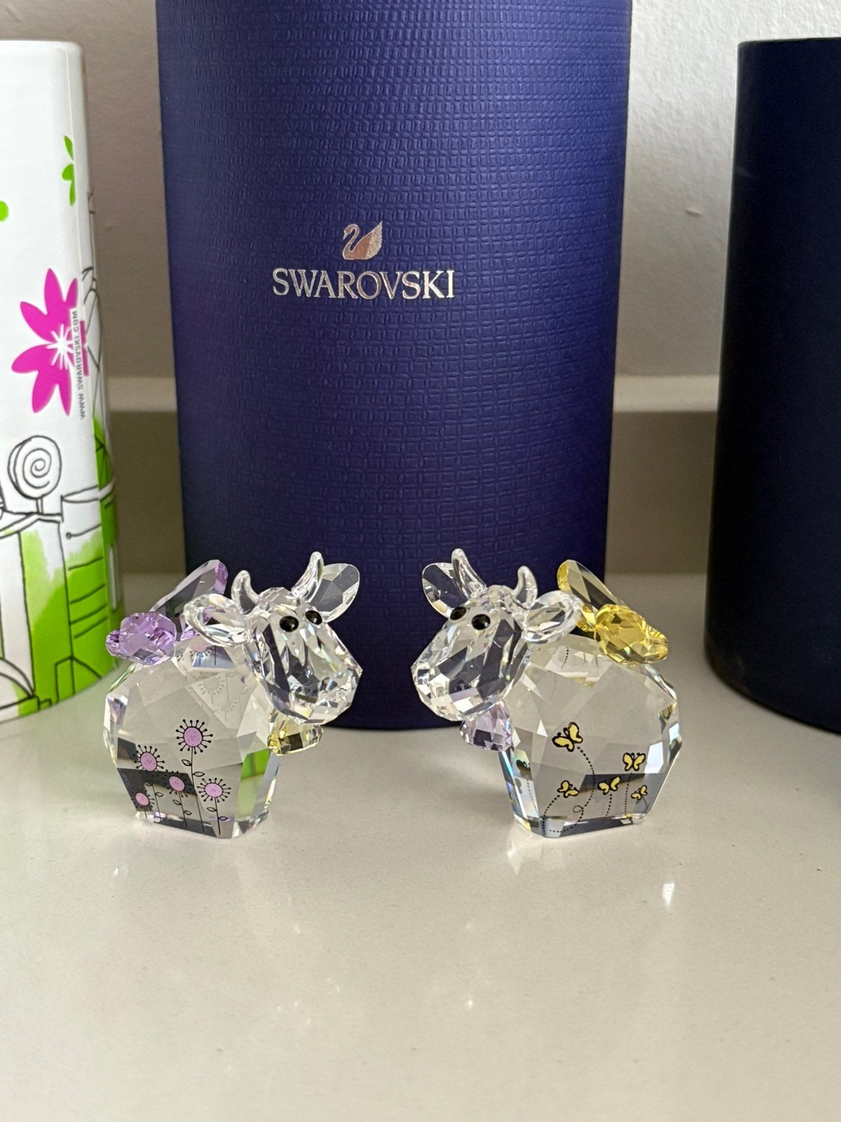 Swarovski Fee Mo paar, Ophalen of Verzenden, Zo goed als nieuw, Figuurtje