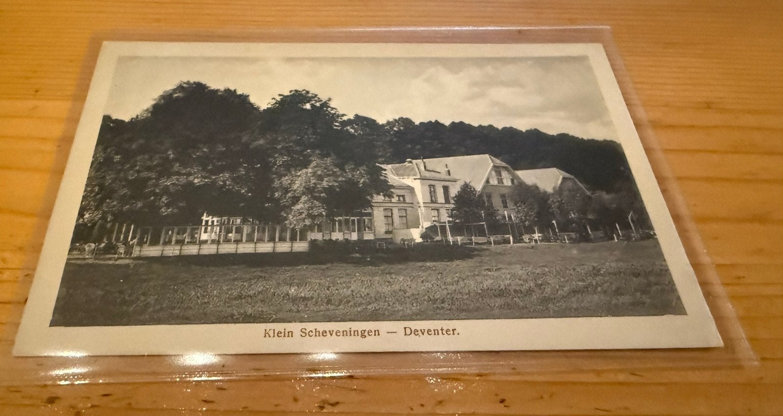 Ansichtkaart Deventer Klein Scheveningen, Ophalen of Verzenden, Voor 1920, Gelopen, Overijssel