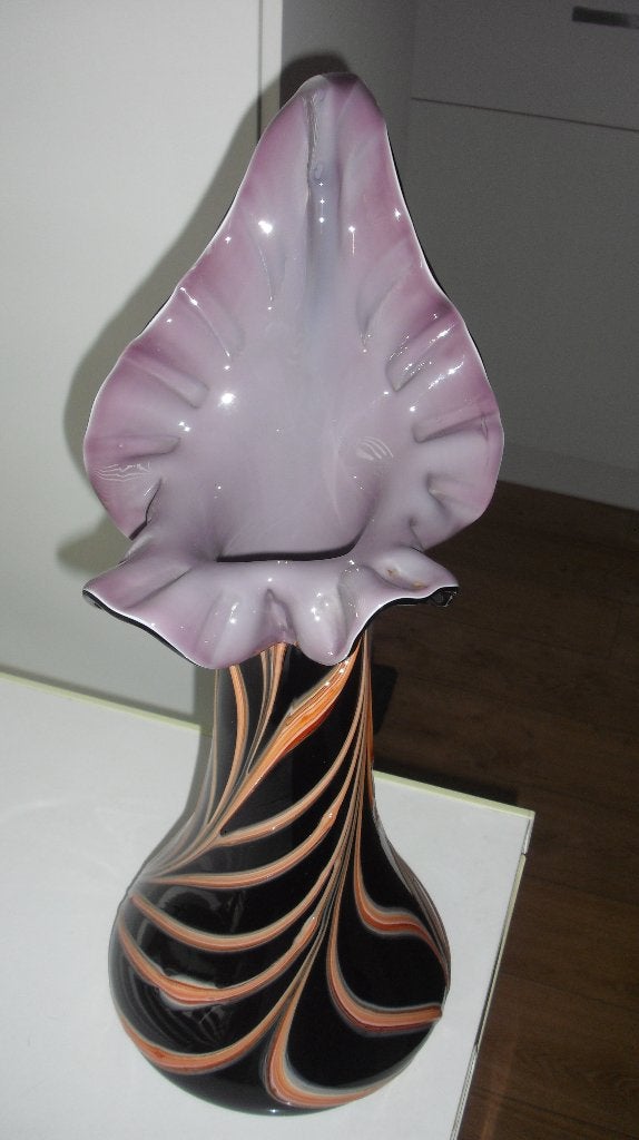 Apart gevormde handmade Vaas, Ophalen of Verzenden