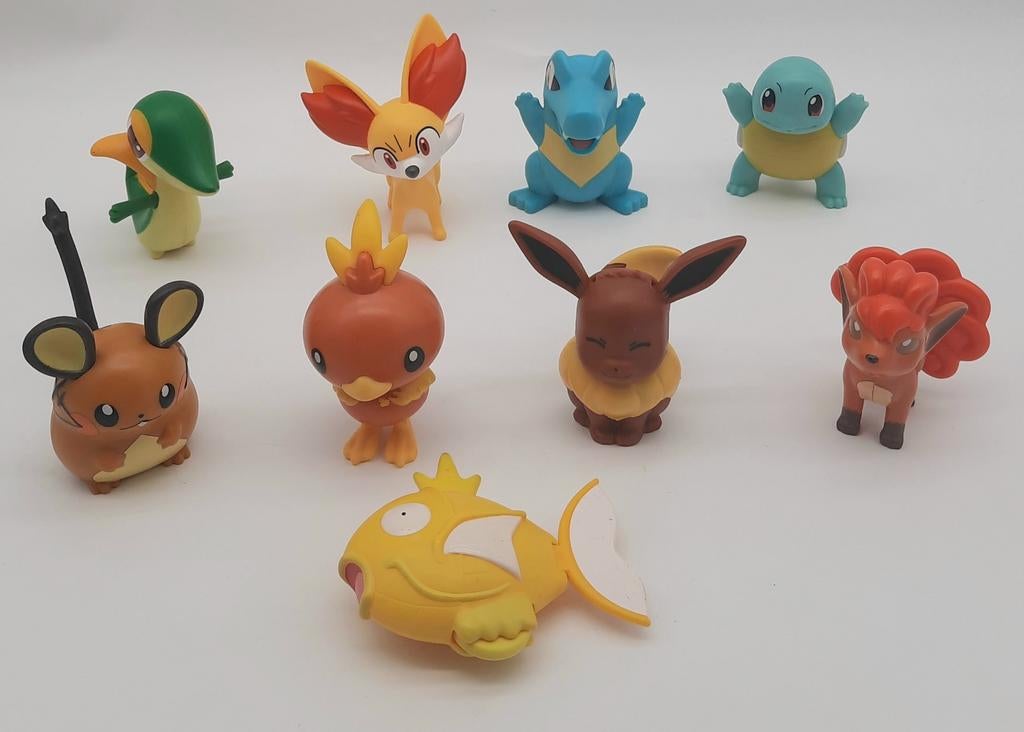 McDonalds Pokemon 9 verschillende figuren uit 2016, Ophalen of Verzenden, Gebruikt, Overige typen