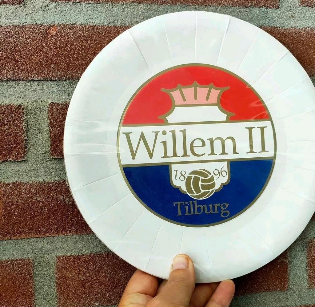 Nieuw! Voetbal borden Willem II /karton, Ophalen, Nieuw, Willem II