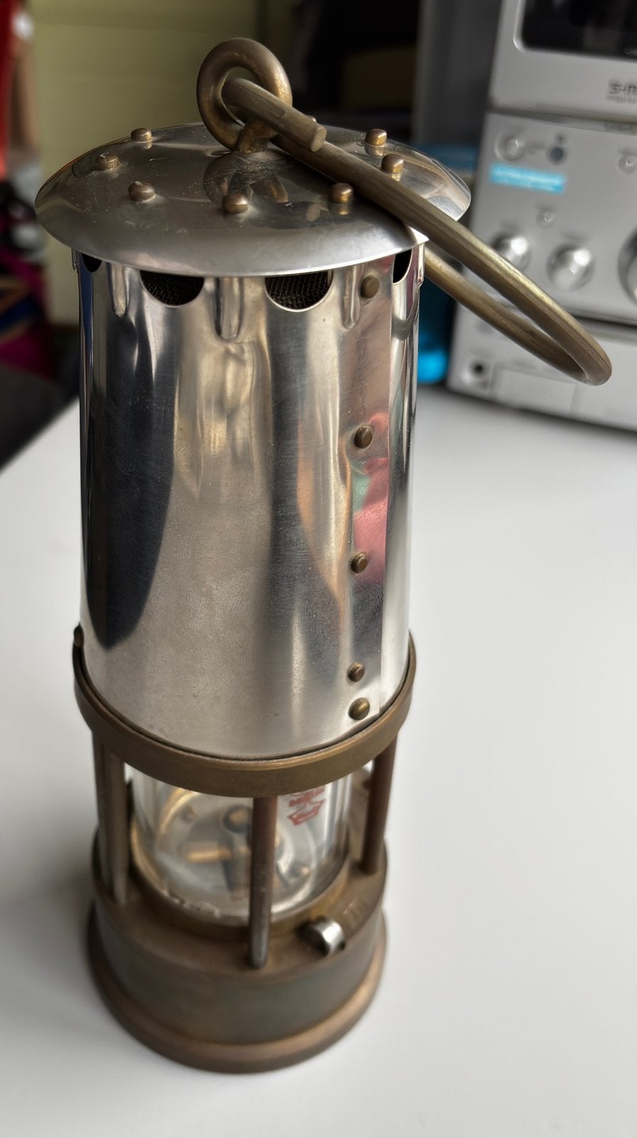 Als nieuw! Mijnlamp Davy Eccles Protector Lamp Type 6 B/28, Ophalen of Verzenden