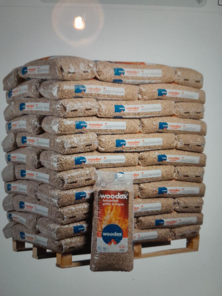 Woodox pellets, houtpellets voor Uw pelletkachel, Ophalen, Nieuw, Hout