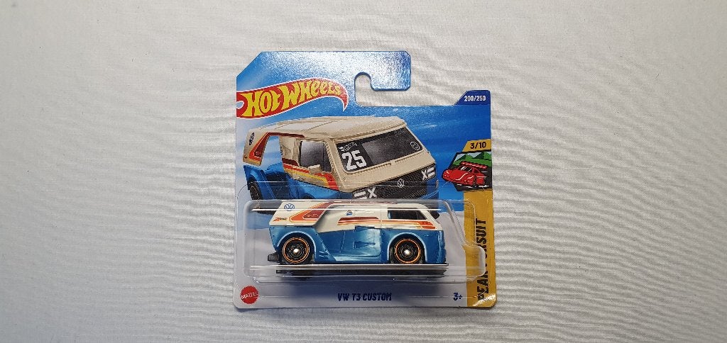 Hot Wheels VW T3 custom wit, Ophalen of Verzenden, Nieuw, Auto