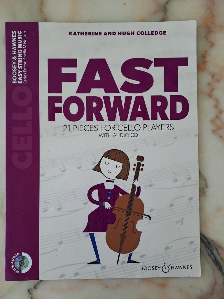 Fast Forward 21 pieces for cello players, Boeken, Ophalen of Verzenden, Zo goed als nieuw, Algemeen