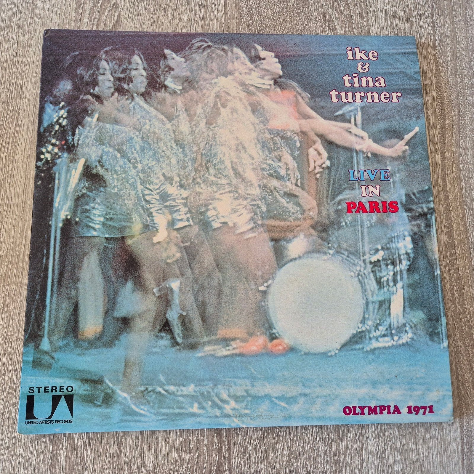 Ike & Tina Turner - Live in Paris (Olympia 1971) LP, LP, Gebruikt, Pop, Ophalen of Verzenden