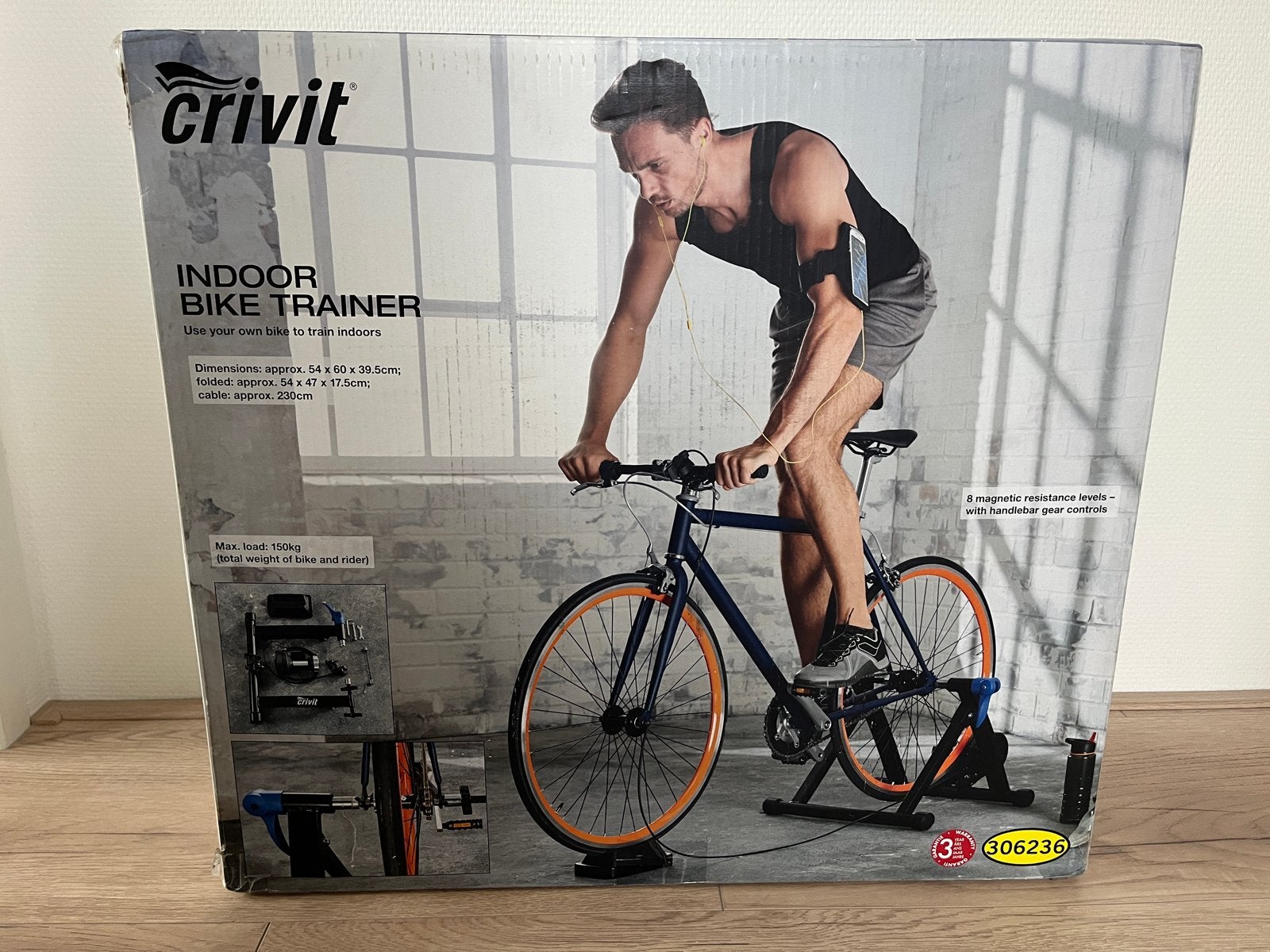 Crivit Indoor Bike Trainer - Nieuw in doos, Ophalen, Nieuw, Overige typen