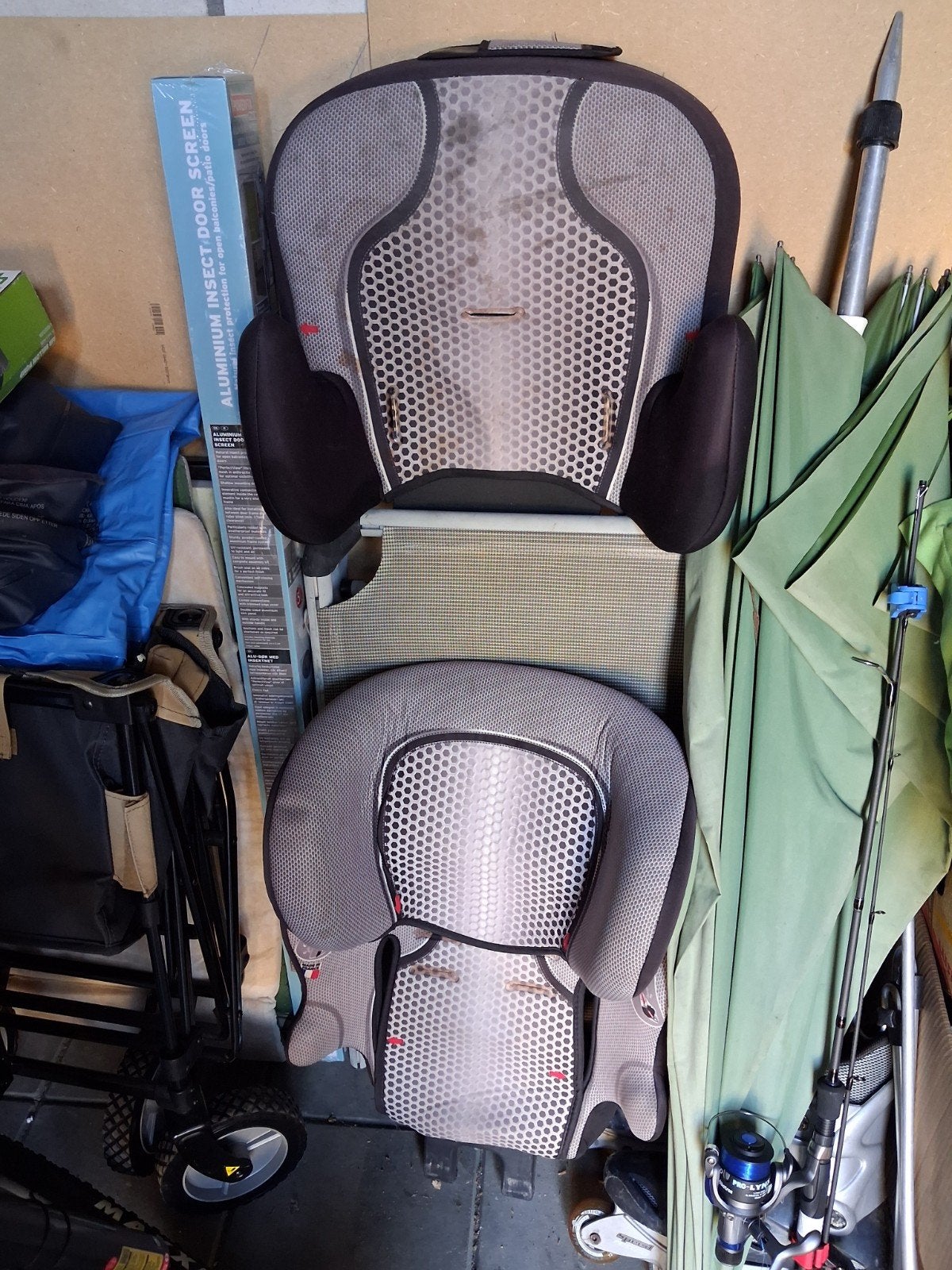 Kinderzitje/zitverhoger voor in de auto, Kinderen en Baby's, 15 t/m 36 kg, Ophalen, Overige merken, Gebruikt