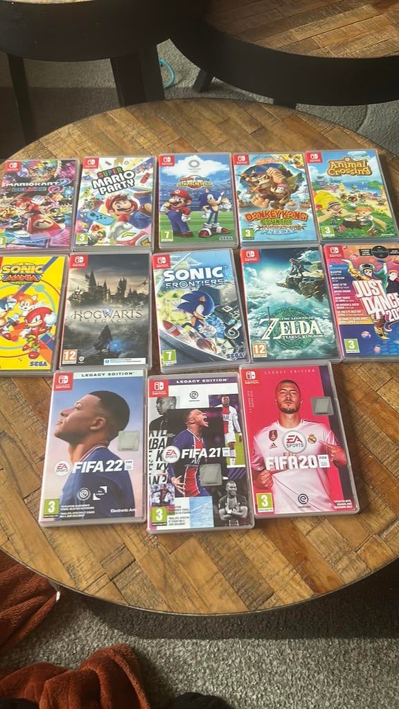 Nintendo Switch games OP=OP, Spelcomputers en Games, Games | Nintendo Switch, 3 spelers of meer, Ophalen of Verzenden, Zo goed als nieuw