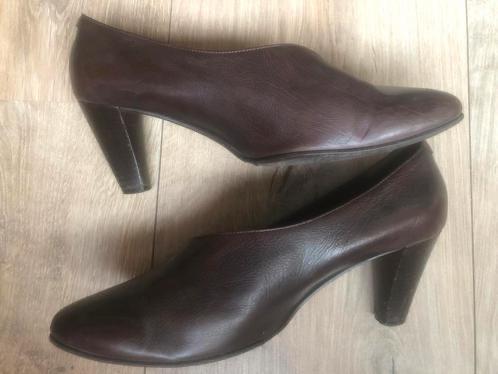 MARIPE vbruine pumps maat 39 hakje 9 cm, Pumps, Bruin, Ophalen of Verzenden, Maripe
