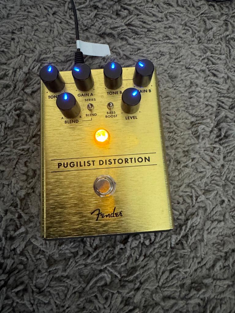 Fender Pugilist Distortion, Muziek en Instrumenten, Effecten, Ophalen of Verzenden, Zo goed als nieuw, Distortion, Overdrive of Fuzz