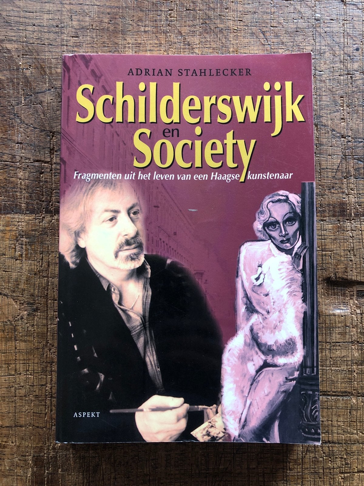 Schilderswijk en Society - Adrian Stahlecker, Ophalen of Verzenden, Zo goed als nieuw, Nederland