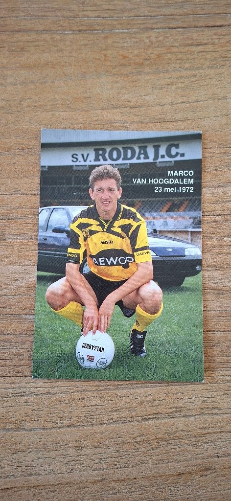 Spelerskaart; Marco van Hoogdalem # Roda JC, Verzamelen, Ophalen of Verzenden, Nieuw, Roda JC, Spelerskaart