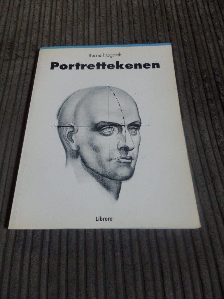 PORTRETTEKENEN Auteur:Burne Hogarth, Boeken, Burne Hogarth., Ophalen of Verzenden, Zo goed als nieuw, Tekenen en Schilderen
