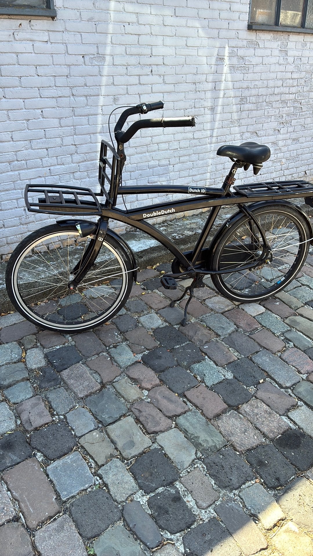 Double Dutch transportfiets 3 versnel  terugtrapremDutch ID, Terugtraprem, Gebruikt, Versnellingen, Ophalen