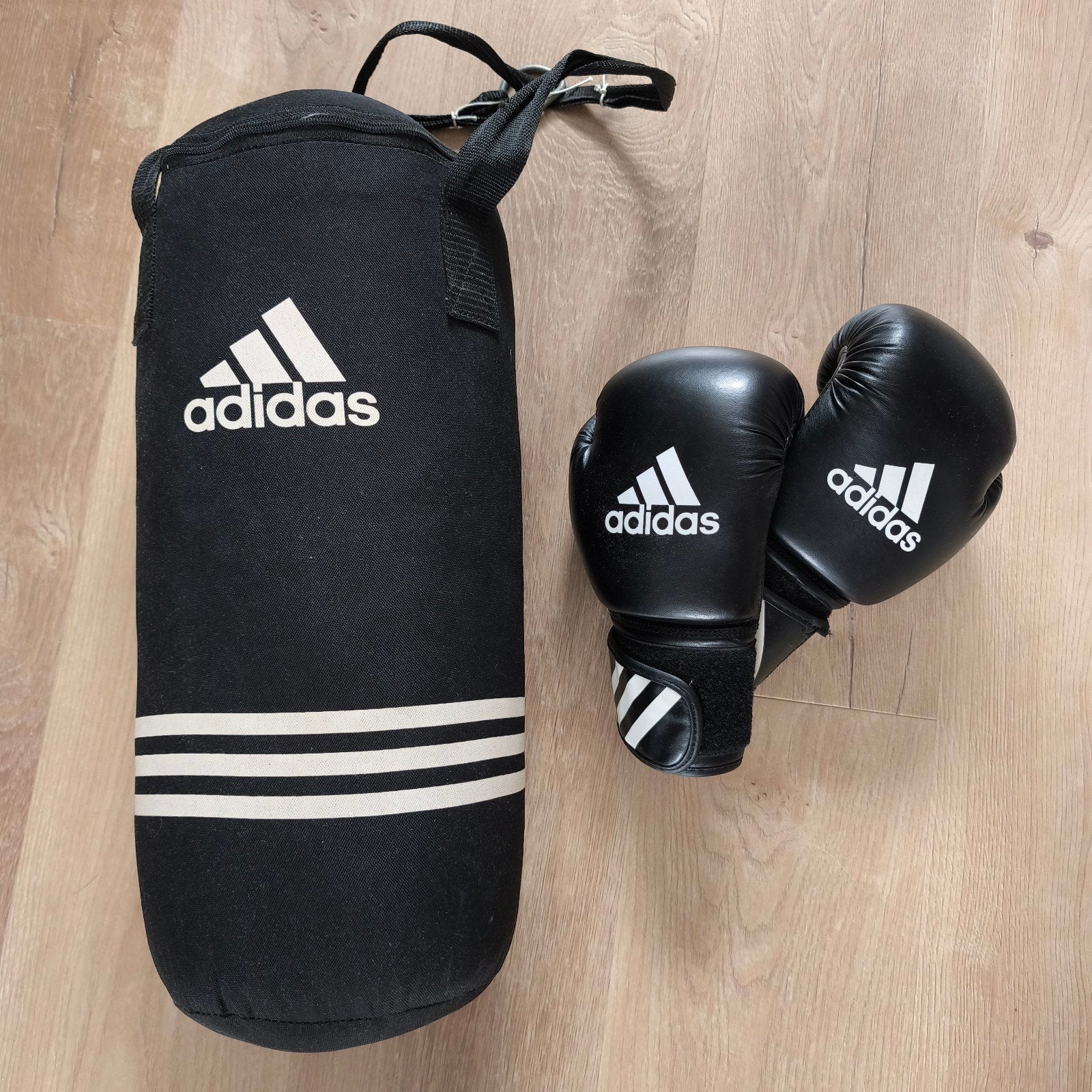 Boksbal kind Adidas, Sport en Fitness, Vechtsporten en Zelfverdediging, Maat XS of kleiner, Ophalen, Zo goed als nieuw, Overige