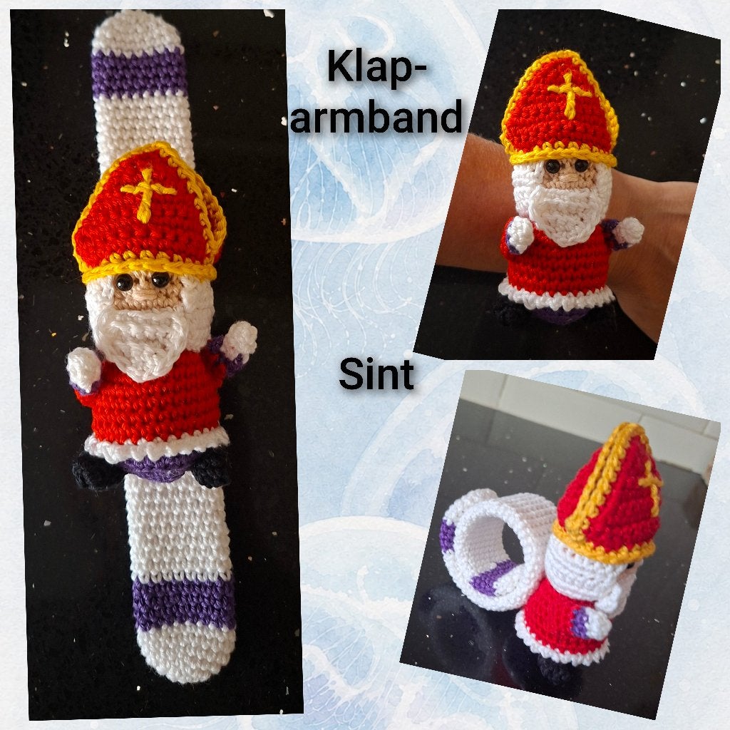 nieuw- klaparmband Sint / clutch bracelet, Ophalen of Verzenden, Nieuw