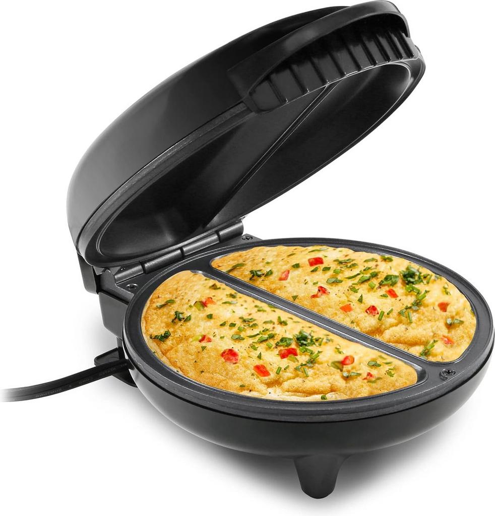 Melissa omelet maker nieuw 750W dubbele omelet, Witgoed en Apparatuur, Wafelijzers, Nieuw, Ophalen of Verzenden