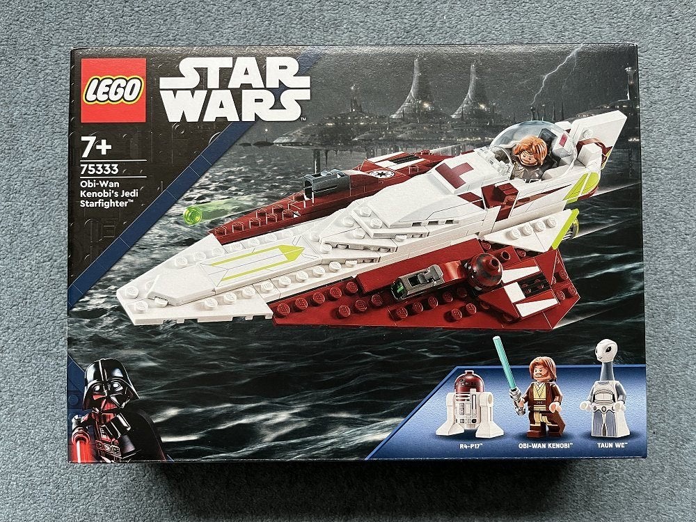 Lego 75333 Obi-Wan Kenobi’s Jedi Starfighter NIEUW / SEALED, Star Wars, Lego, Nieuw, Ophalen of Verzenden
