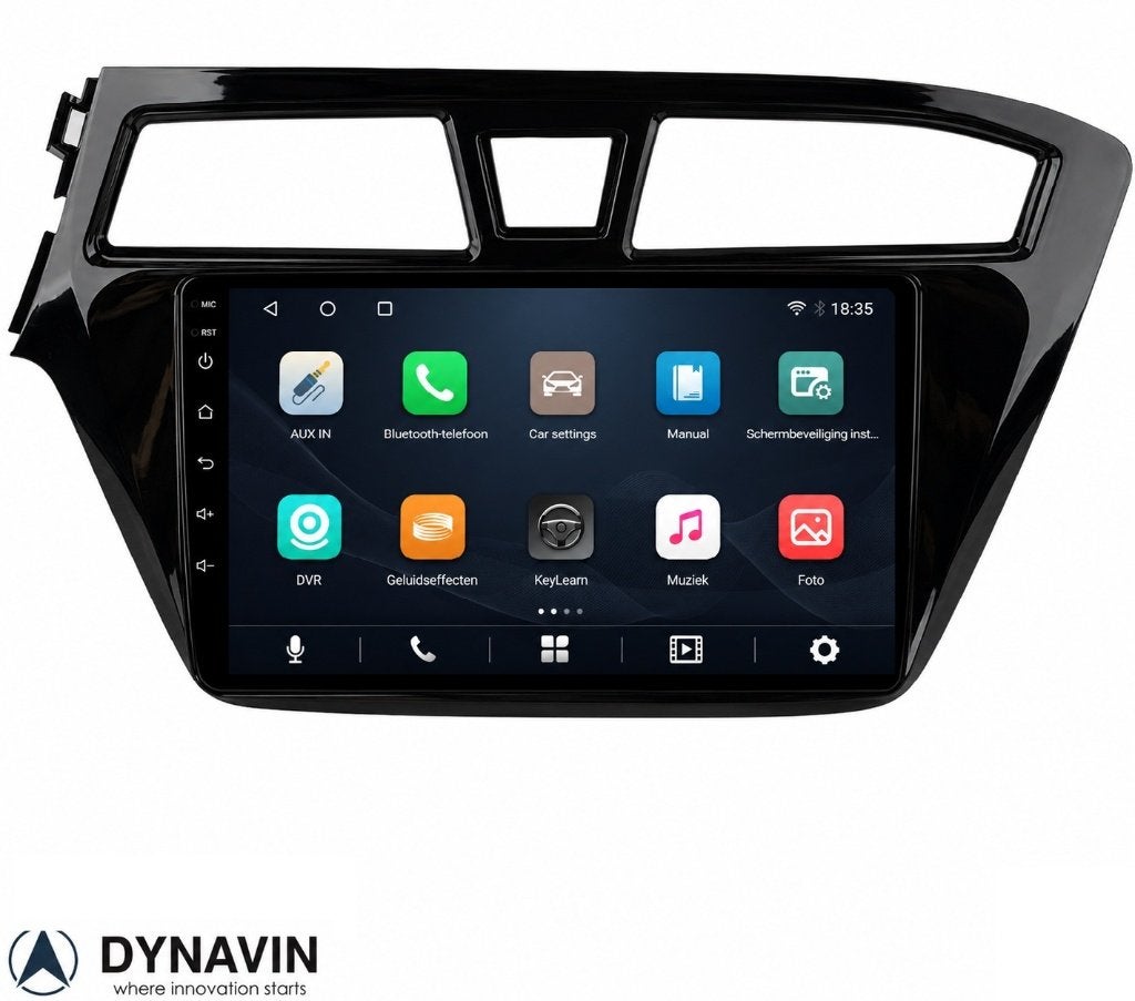 Hyundai i20 autoradio navigatie carplay android 16 Dynavin, Ophalen of Verzenden, Dynavin, Verkoop@inbouwnavigatie.com, Oberonweg 262 3208pg