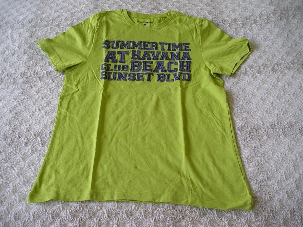 groen heren shirt maat M, Ophalen, Zo goed als nieuw, Maat 48/50 (M), Groen