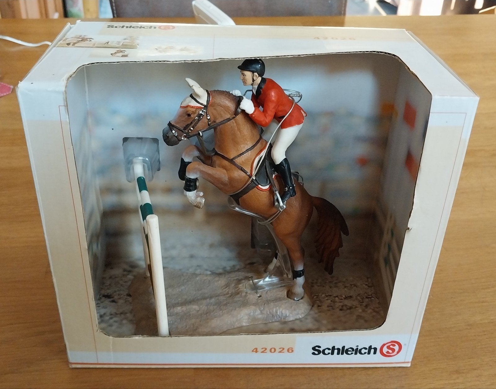 schleich springset 42026, Ophalen of Verzenden, Nieuw, Paard, Beeldje of Figuurtje