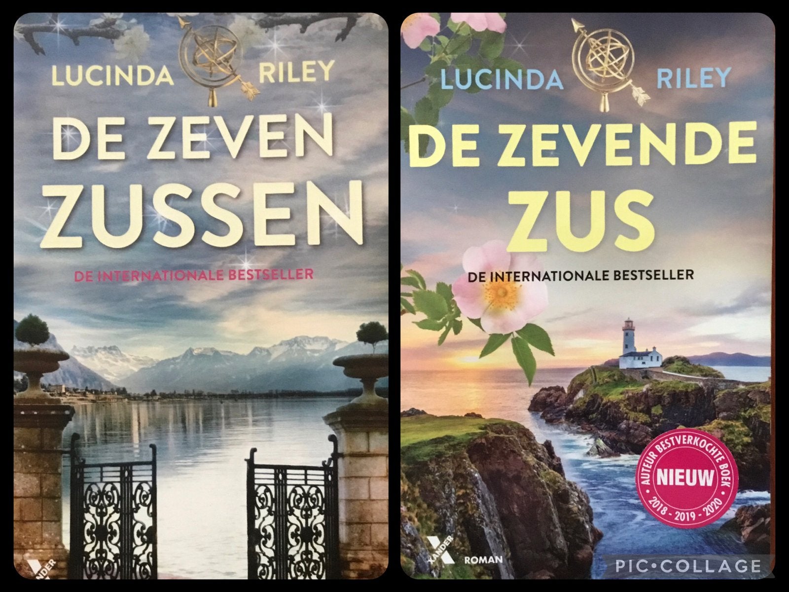 De Zeven Zussen & De Zevende Zus - Lucinda Riley, Ophalen of Verzenden, Zo goed als nieuw, Nederland