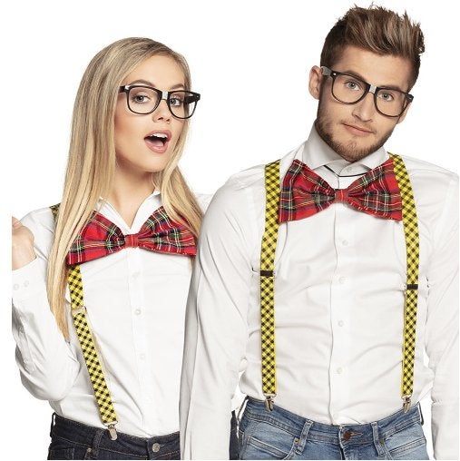 3 delig Nerd setje voor volwassenen, Ophalen of Verzenden, Nieuw, Overige maten