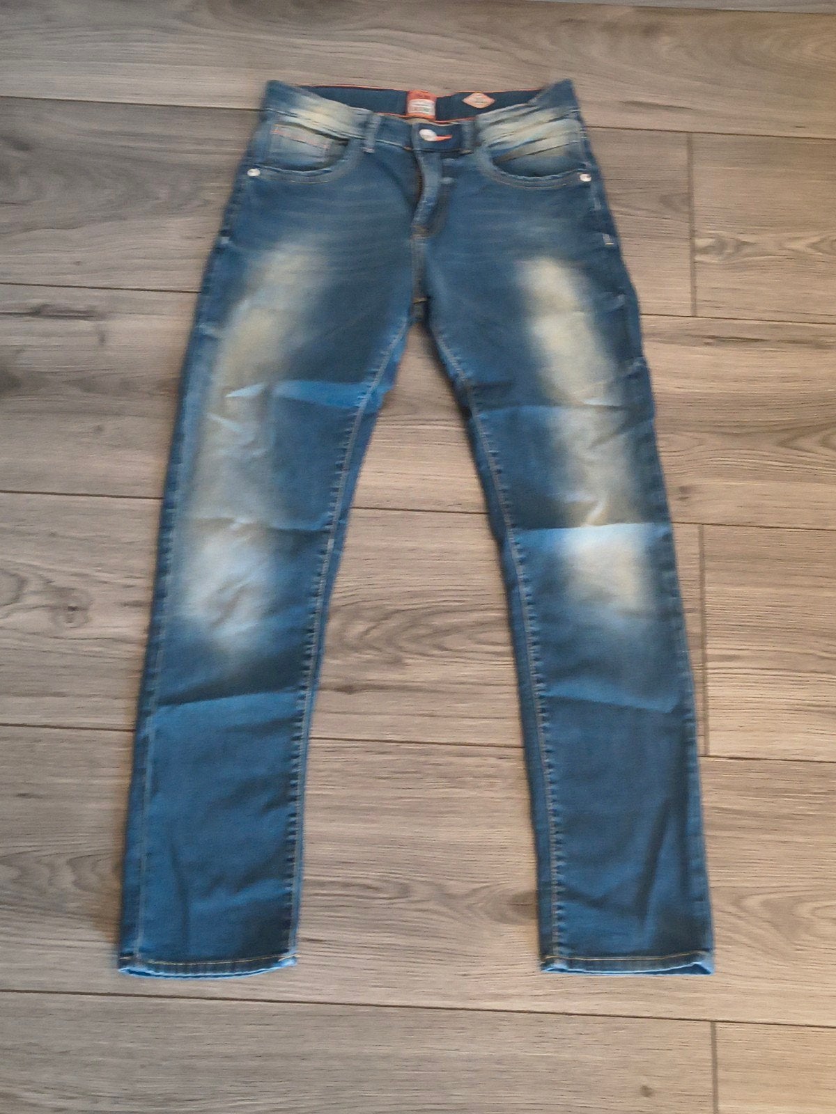 Vingino spijkerbroek size 14, Ophalen of Verzenden, Gebruikt, Jongen